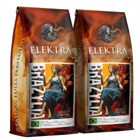   Kávébab Brazília -kréma - frissen sült 2x1 kg - Elektra kávéfőző
