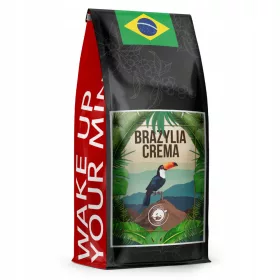   Kávébab brazil kréma - gyors sült 1 kg - kék orca kávé gyökér