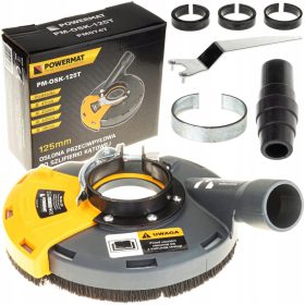   Védőburkolat a szerszámokhoz - A porfedél szívócsiszolás 125 mm