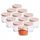 Élelmiszertartó - Üvegtartály fűszerekhez, sóhoz, kávéhoz, 400ml x 12