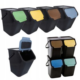   Szemetes szelektált hulladékgyűjtéshez - Msprestige szegregációs tartályok 25 l, 4 és több - kamra