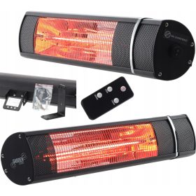    ELEKTROMOS INFRAVÖRÖS KONVEKTOR RADIATOR 2000W TÁVIRÁNYÍTÓVAL