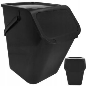   Szemetes szelektált hulladékgyűjtéshez - Msprestige szegregációs tartályok 25 l, 1 rekeszes