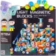  DK Magnetic Blocks Izzó Mágneses Blocks Golyópálya 292 Elemek Golyópálya 292 db.