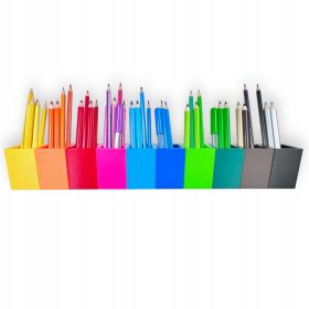    10 színű zsírkréta válogató, íróasztal rendszerező, MONTESSORI, ajándék egy gyereknek