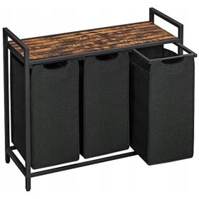 Szabadon álló szennyeskosár Matkam 114.1l, fekete