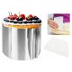 Tortaforma 15,5, átmérő 30cm + spatula, kaparó a krémes torta massza simításához