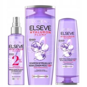    L'Oréal Paris Elseve Hyaluron Plump sampon, balzsam és hajszérum