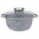 Fazék - MÁRVÁNY EDÉNY 4,4L / 24cm ZILNER ZL-7073