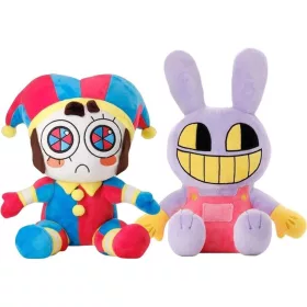    2 DB KALÁBA CSODÁLATOS DIGITÁLIS CIRCUS POMNI ÉS JAX PÜSJJÁTÉKOK 25cm