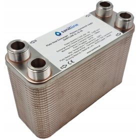    SANITLINE 50 LEMEZES HŐCSERÉLŐ 45kW 4x 3/4" HUW KÖZPONTI FŰTÉS GÁZ ECOGROSZEK