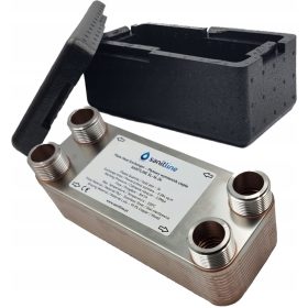  SANITLINE HŐCSERÉLŐ 24 LEMEZ 30kW 1" + ISO