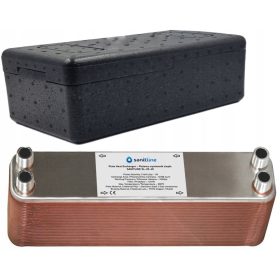 SANITLINE HŐCSERÉLŐ 40 LEMEZ 45kW 3/4" + ISO