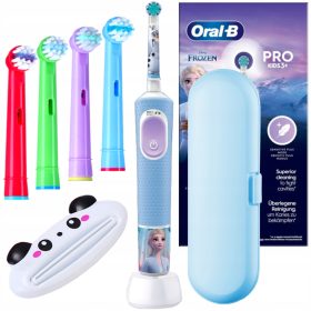    Oral-B Vitality Pro D103 Frozen elektromos fogkefe gyerekeknek szett