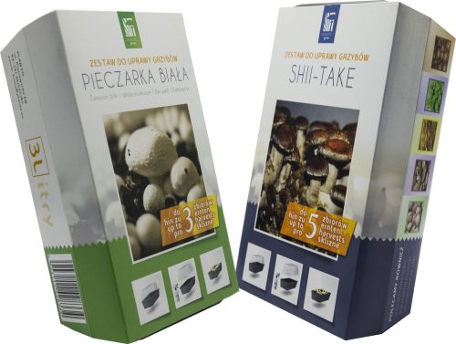 Micélium és mikorrhiza - Fehér gomba 3l + Shiitake 3l