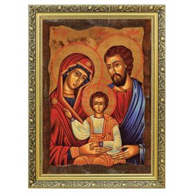    Az utolsó vacsora, egy csodálatos festmény, Arany keret, 60x80