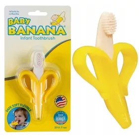    Baby Banana fogszabályozó fogszabályzó, szilikon, sárga és arany árnyalatok
