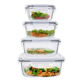    Üveg ételtartó készlet Fresh Altom LunchBox készlet 4 db