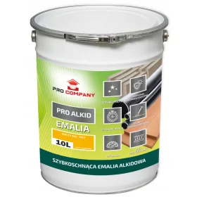   PRO ALKID Gyorsan száradó alkid zománc 10l sárga RAL 1023