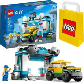    LEGO City 60362 autómosó + VP papírtáska LEGO 6315792 közepes