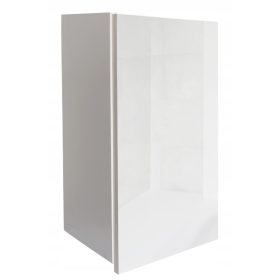 Függő fürdőszoba szekrény 40 cm fehér ragyogó bis