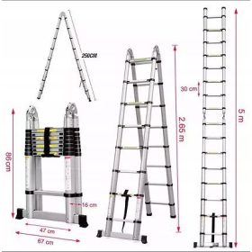 KONTRAKT 4348 létra 6 m alumínium