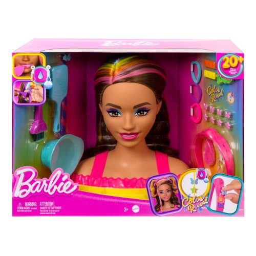  Mattel Barbie hajformázó fej