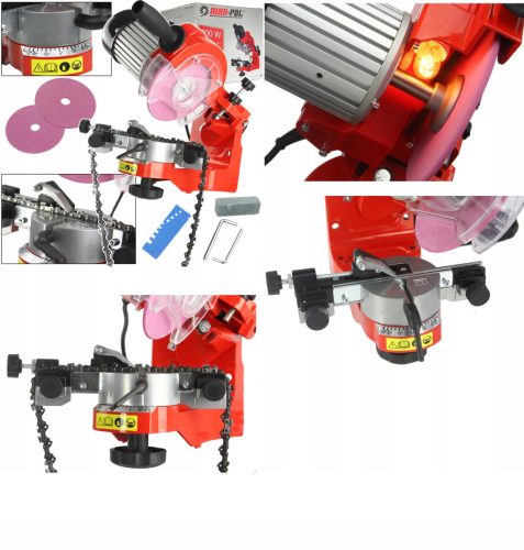  STIHL HUSQVARNA NAC OREGON 400W FŰRÉSZLÁNCÉSZÍTŐ + 2 db TÁRCSA