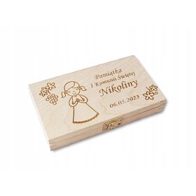    Az első szentáldozás emléktárgya egy perselyben az Ön nevével