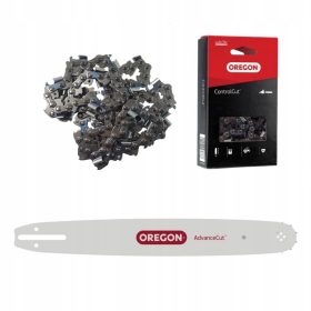   Vezetősín - 15 "Útmutató + Oregon Oregon lánc 158PXBK095 + 21BPX064E