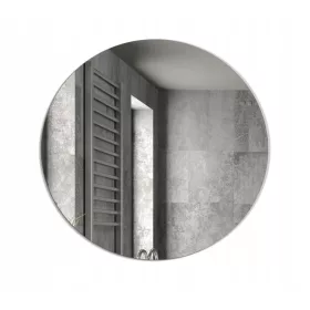   Fürdőszoba tükör - Framado fali tükör, kör, 800 x 800 mm