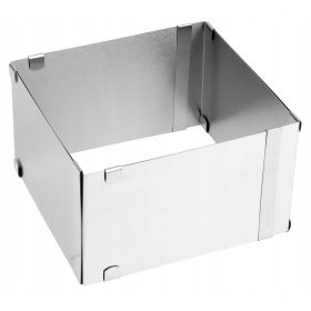 Sütőformá - Rossner cukrászfelni B2360 ezüst 15x28 cm