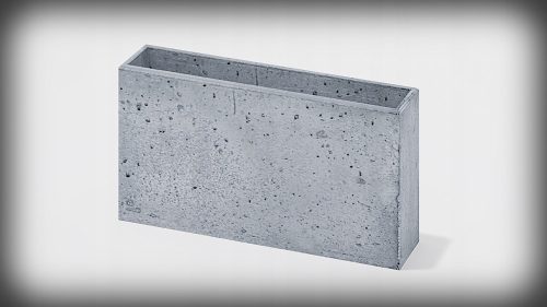 Kerítés Davinci Naturally 100 x 50 cm beton