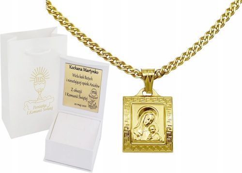  Monaliza Diamond teljes női aranylánc éremmel pr 585