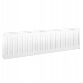   Idmar Group 714 W acéllemezes radiátor fehér 1200 x 400 x 75 mm - oldalsó csatlakozás
