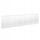 Idmar Group 714 W acéllemezes radiátor fehér 1200 x 400 x 75 mm - oldalsó csatlakozás