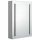 Vidaxl Washbasin szekrény, füstös tölgy, 90x38,5x45 cm