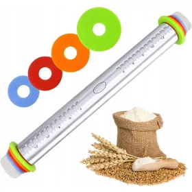 Asztali szőnyeg - Állítható görgő gyűrűkkel 43 cm