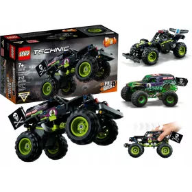    LEGO Technic MONSTER JAM GRAVE DIGGER 2IN1 TEREPÉR LEGO MONSTER TRUCK TECHNIC REALISTIC 42683
