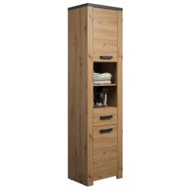    Álló fürdőszoba oszlop Artisan tölgy szürke Matera 196cm Fenit