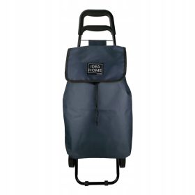   Bevásárlókocsi, bevásárlókosár - Idea Otthoni bevásárlókocsi, szürke poliészter