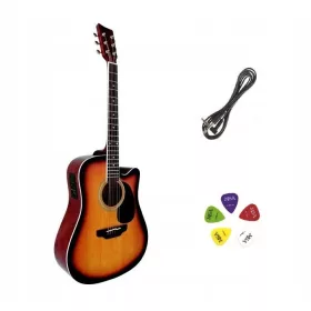  MSA ELEKTROAKUSTIKUS GITÁR + KIEGÉSZÍTŐK