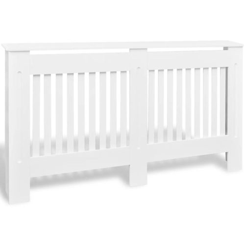 Radiátorburkolat - Radiátor burkolat, MDF lap, 152 x 81 cm, fehér