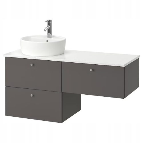 Ikea Godmorgon/Tolken/Tornviken kabinet a Gillburen alatt 122x49x74 cm Washbasin