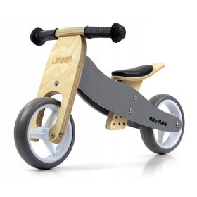    Milly Mally JAKE háromkerekű kerékpárváz 12 HÓNAPÓTÓL grafit