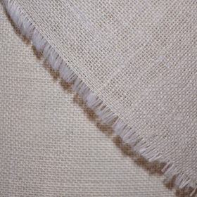    Juta szövet (fehér) 290 g / 122 cm széles / 100% juta / méterenként