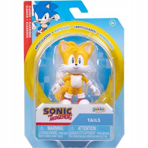  SONIC THE Hedgehog JAKKS PACIFIC EREDETI MOZGATÓ CLASSIC TAILS ÁBRA