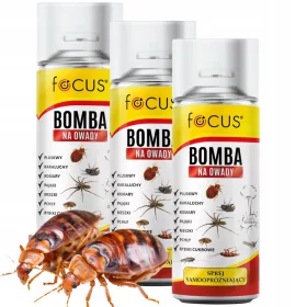   Rovarriasztó - Agrosimex Focus rovarbomba önürítő spray 400 ml
