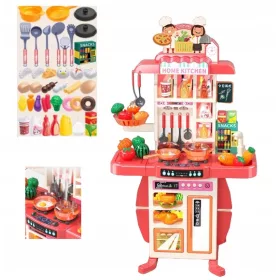    Gyerekkonyha INTERAKTÍV VÍZSZALAG GŐZÉGŐK tartozékok 54el W020