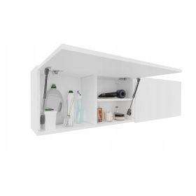    Fürdőszoba szekrény ORA 160 x 40 (2 x 80) SZETT 2 db függő szekrény fehér